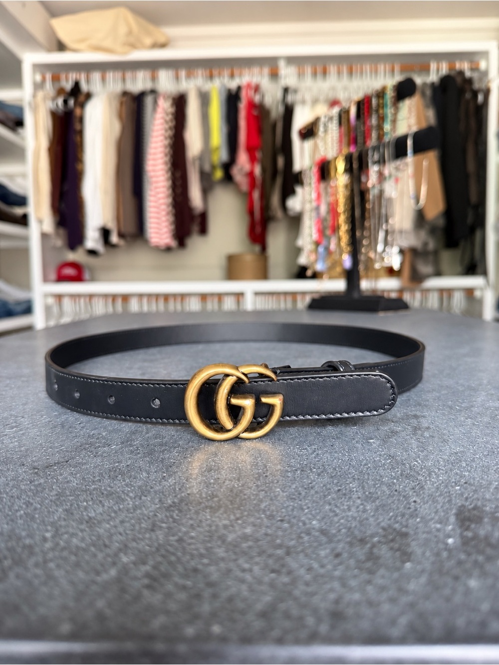 Gucci Marmont Thin Belt